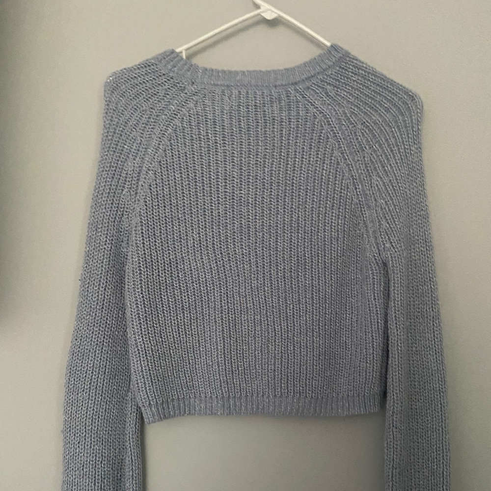 baby blue sweater